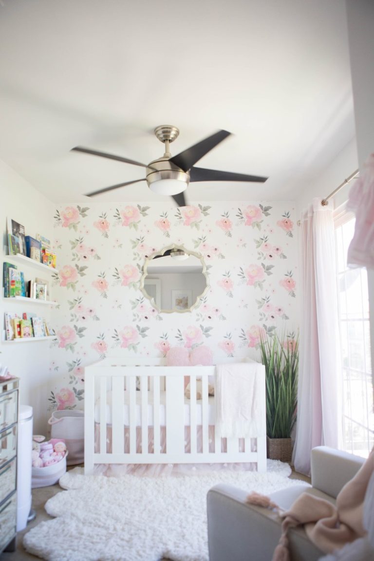 {Nursery Reveal} Mila's Floral Nursery - Life with Mar