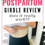 bellefit postpartum girdle review before and after transformation