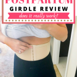 bellefit postpartum girdle review