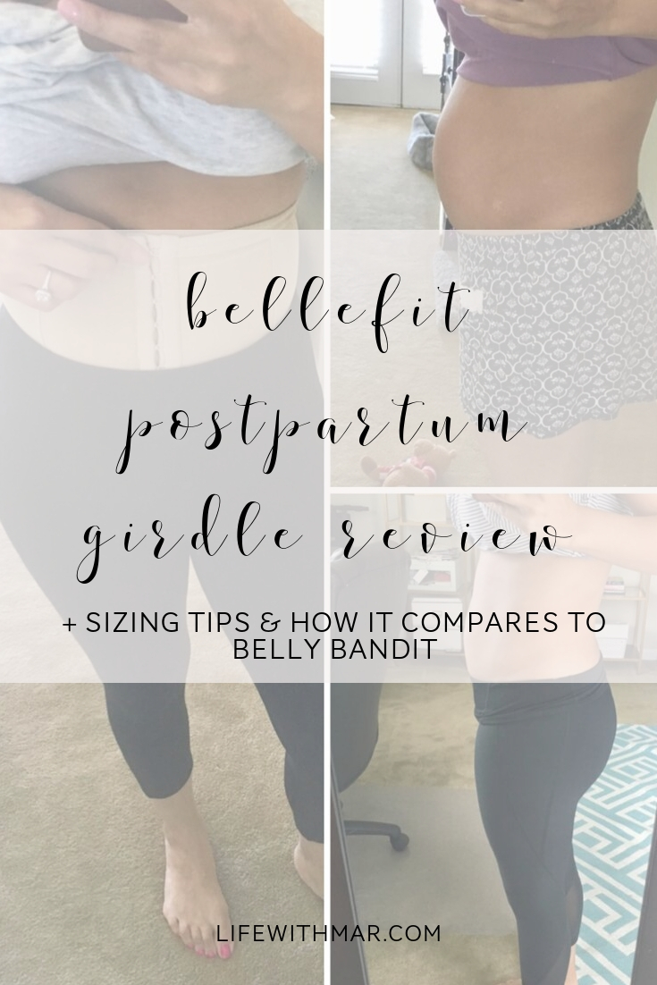 An Honest Bellefit Postpartum Girdle Review with Before and Afters!