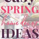 Gorgeous spring home decor ideas