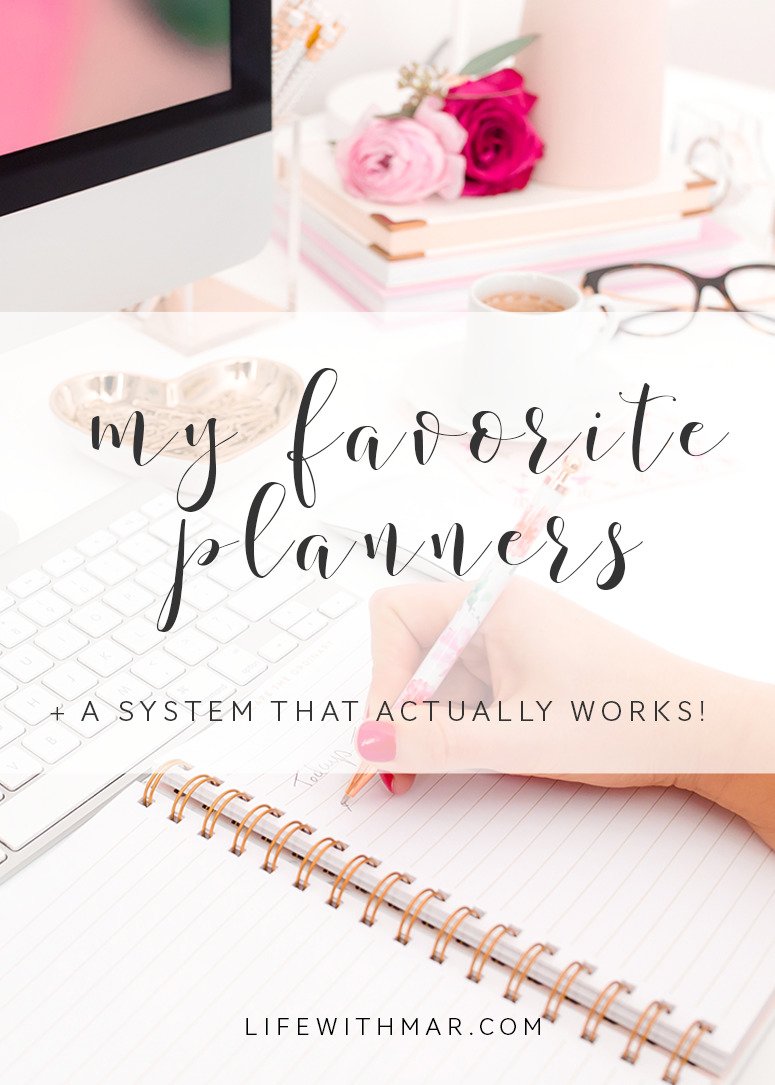 My Favorite Planners + How I Use Them