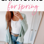 how to wear spring cardigan outfit ideas