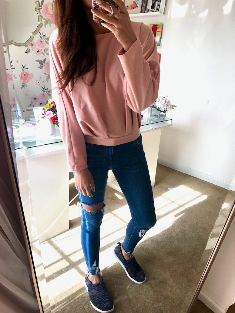 pink sweater amazon sweaters under $50