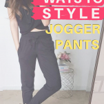 How to Style Joggers: See 5 Ways to Wear Black Joggers in 2023 (Because ...