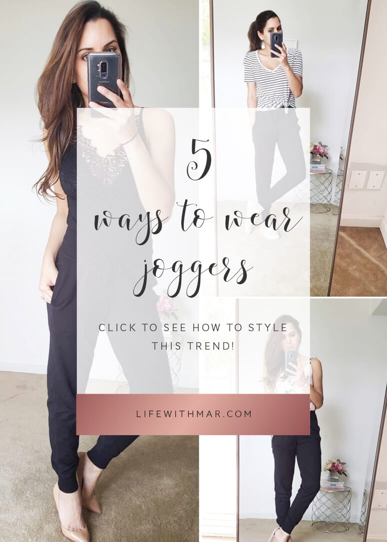 7 Ways to Style a Knit Jogger Set - Karina Style Diaries