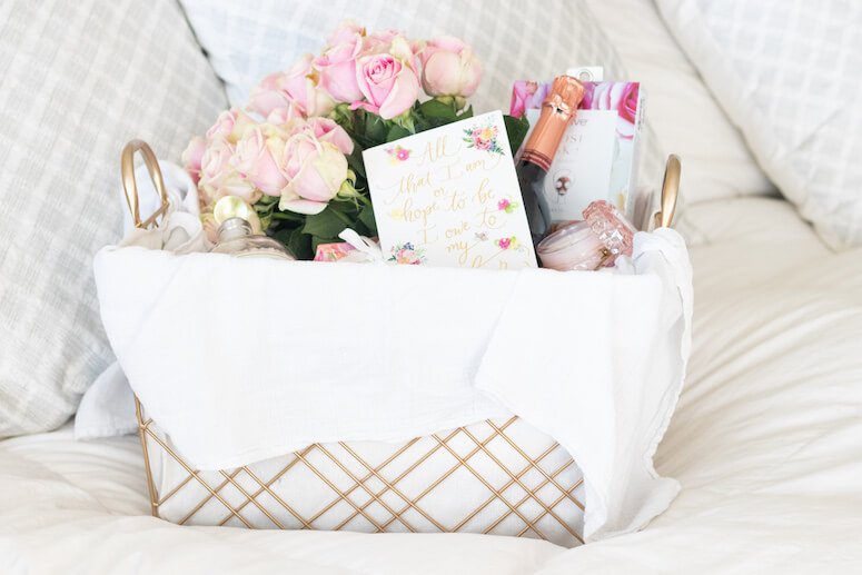 how to curate a luxury mother's day gift basket 