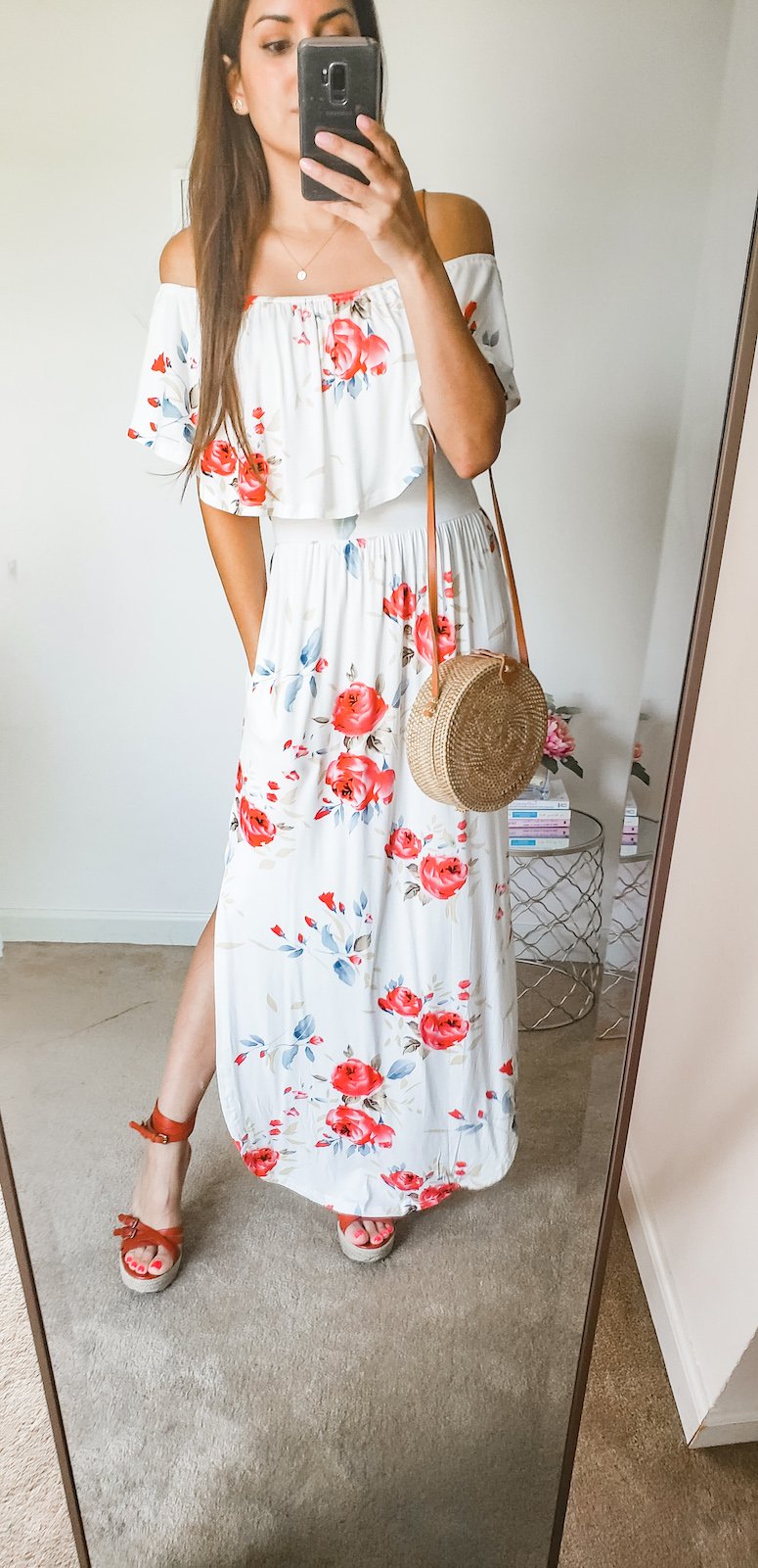 amazon floral print maxi dress summer dress 