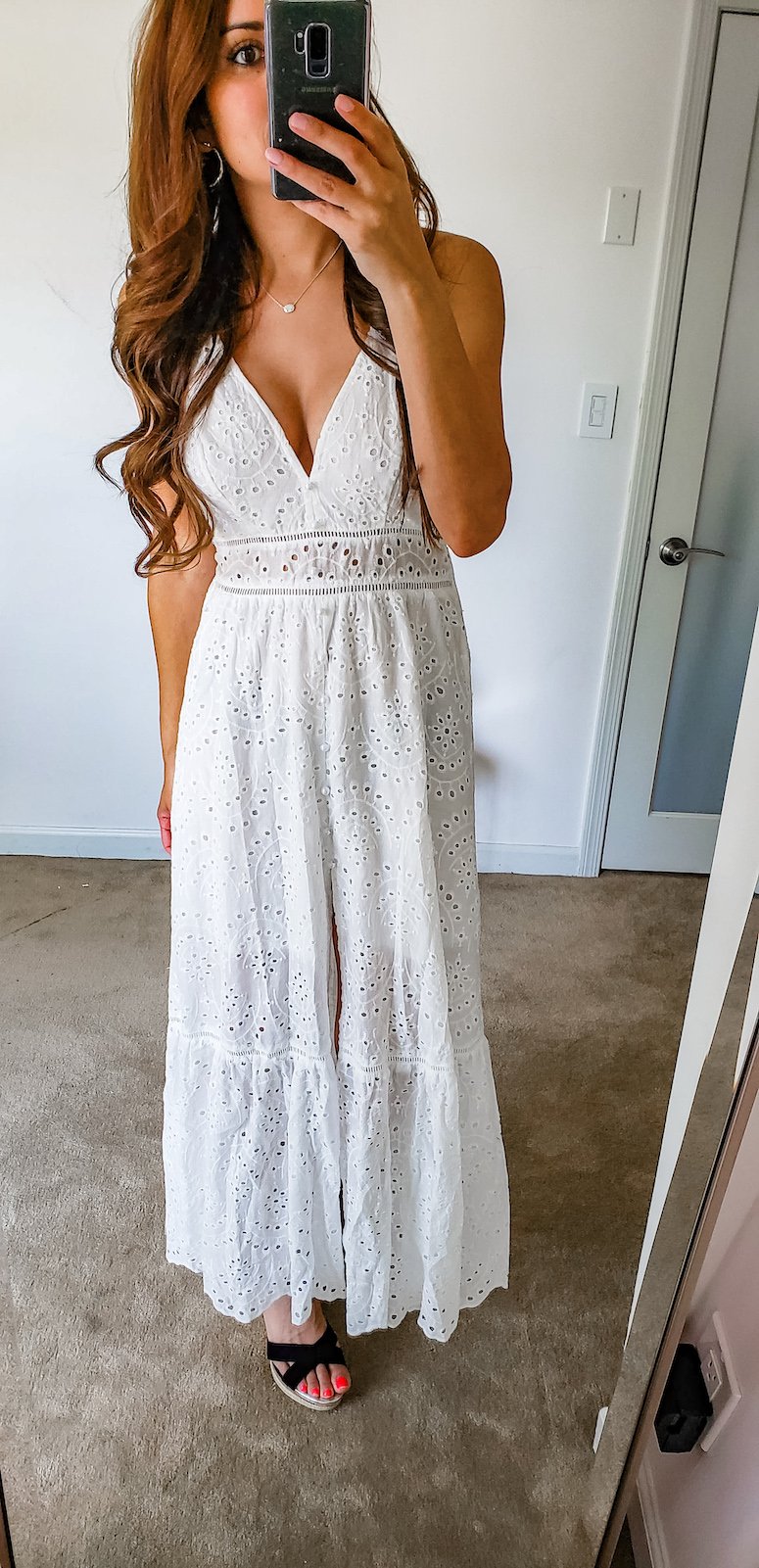 amazon summer finds white maxi dress 