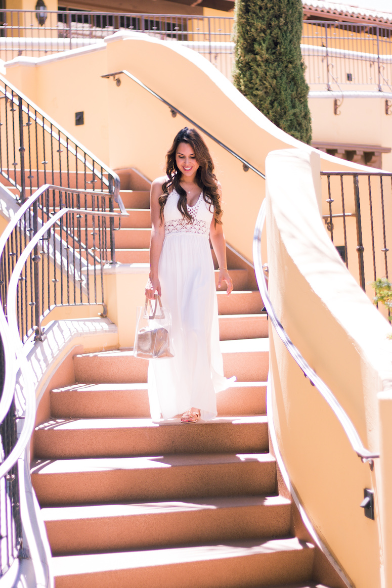 amazon white maxi dress