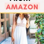 the best white dresses from Amazon