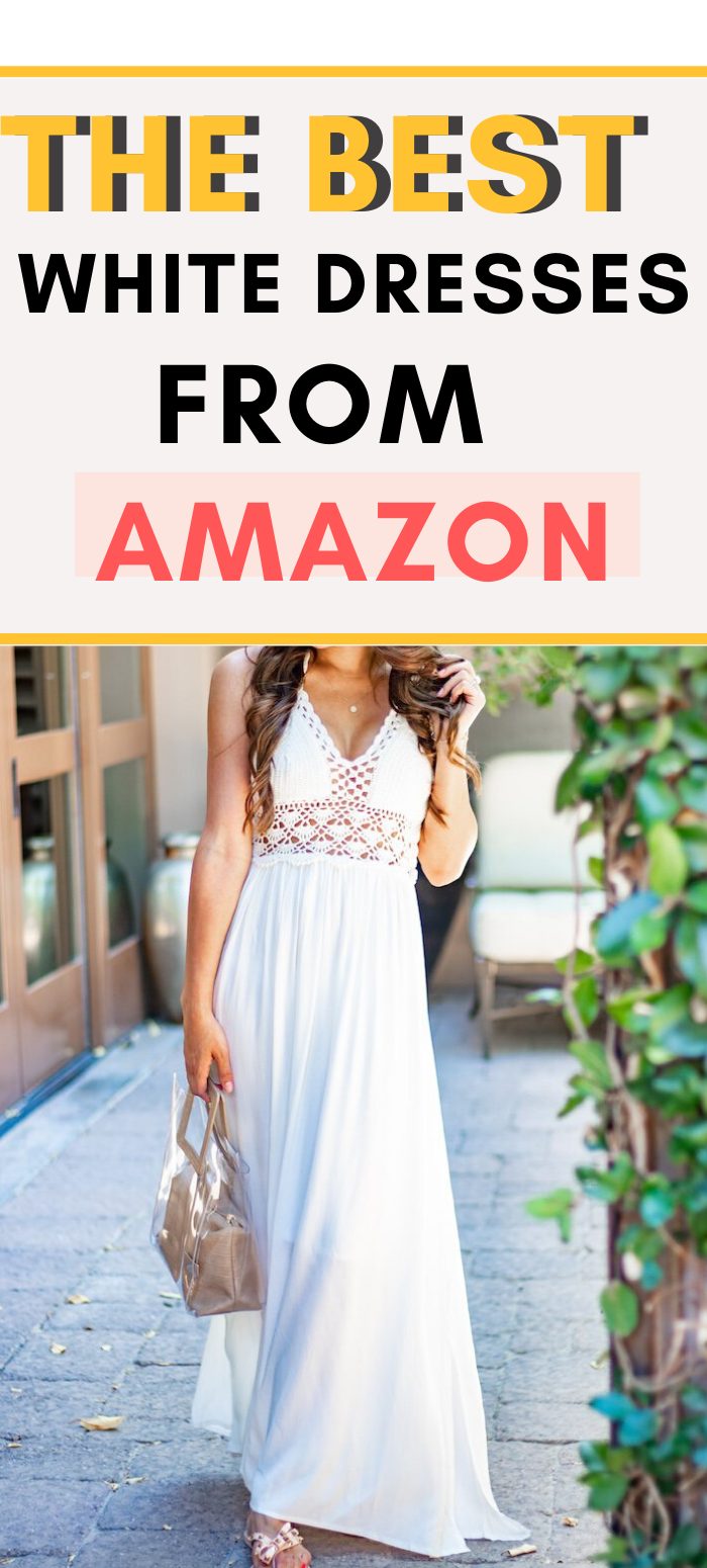 white gown outfit