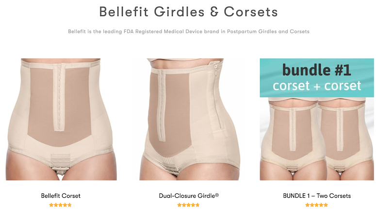 bellefit girdles and corsets