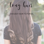 how to curl long hair with a curling iron