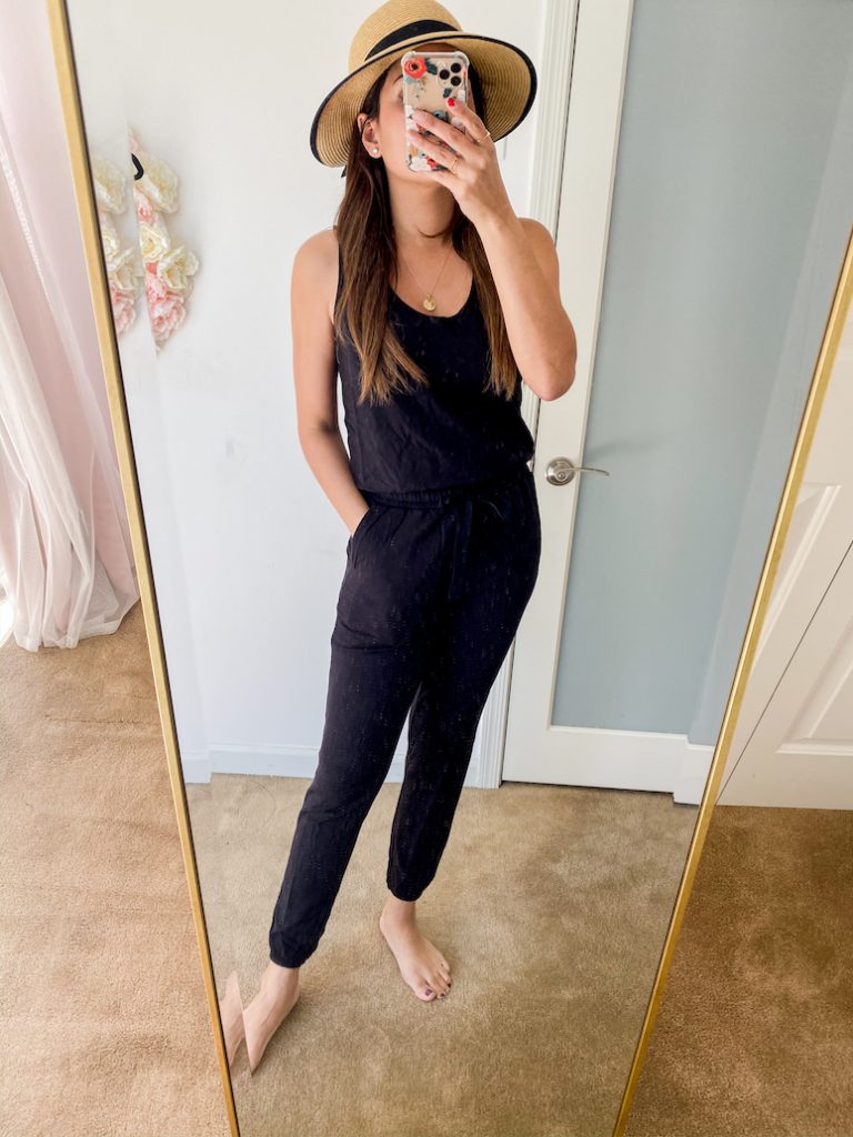 amazon daily ritual black jumpsuit