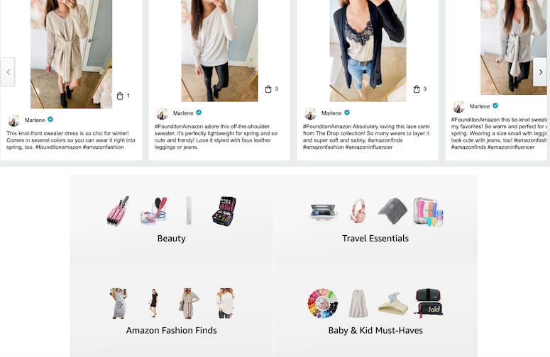 how to find cute clothes on amazon shop influencer storefront