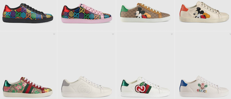 Women's Gucci Sneakers & Athletic Shoes