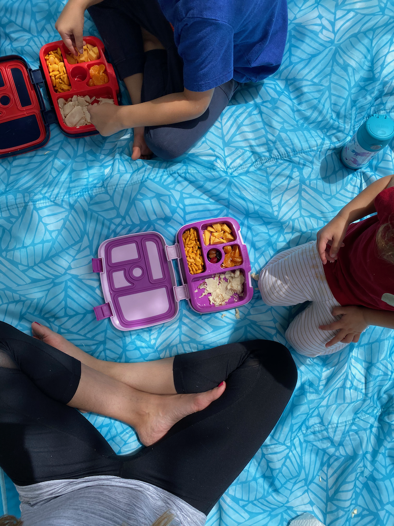 outdoor picnic with kids idea bentgo kids boxes 