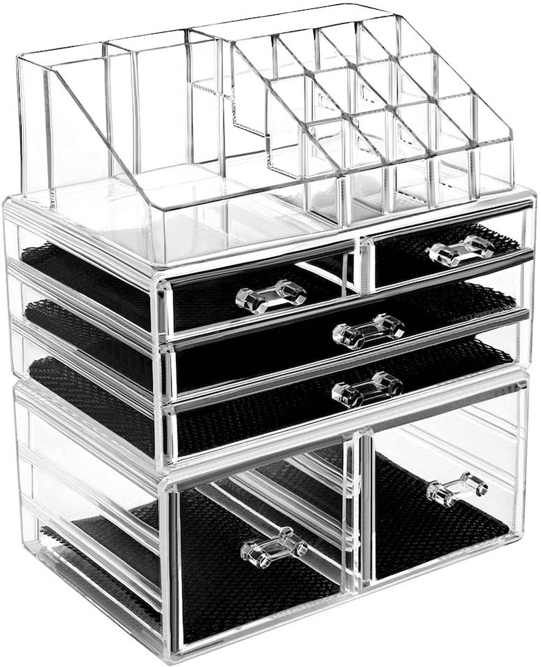 organizing makeup acrylic drawer organizers