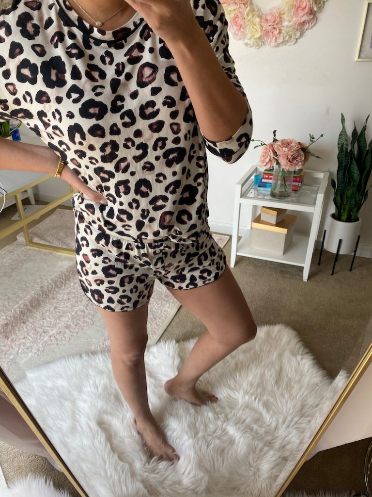 target animal print pajamas