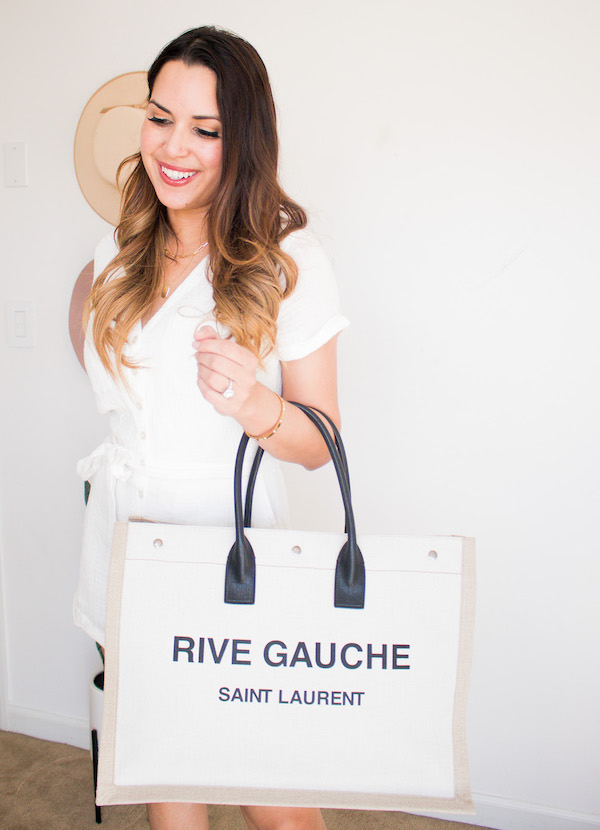 Saint Laurent Rive Gauche Tote Review - Life with Mar