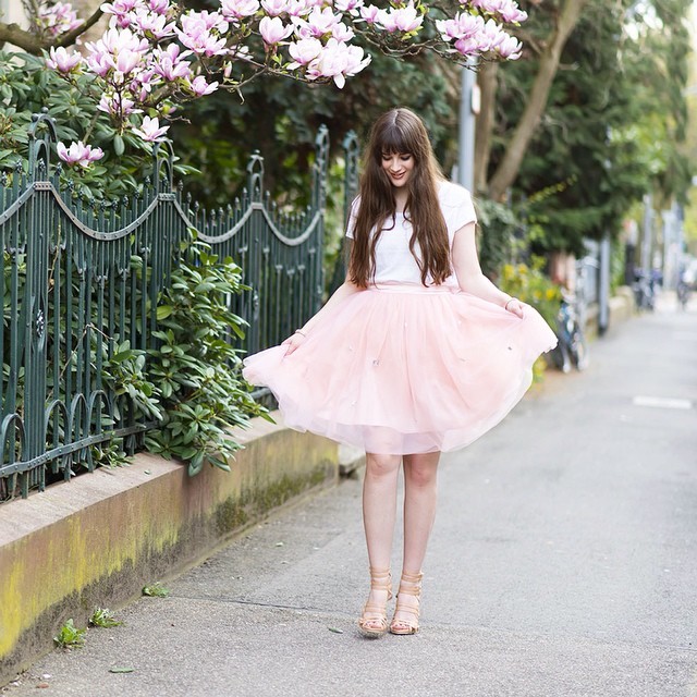 pink tutu with white t shirt 