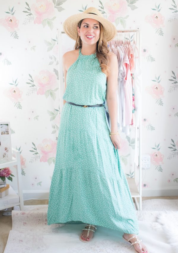 best summer amazon fashion finds green maxi dress