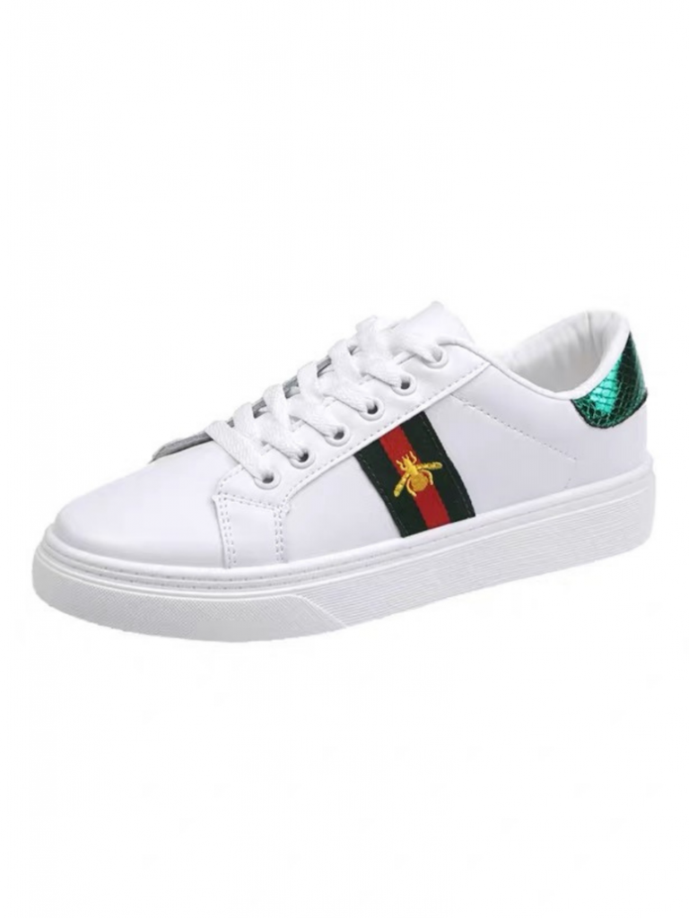 Gucci - New Ace Heart Appliqué Sneaker | Mitchell Stores