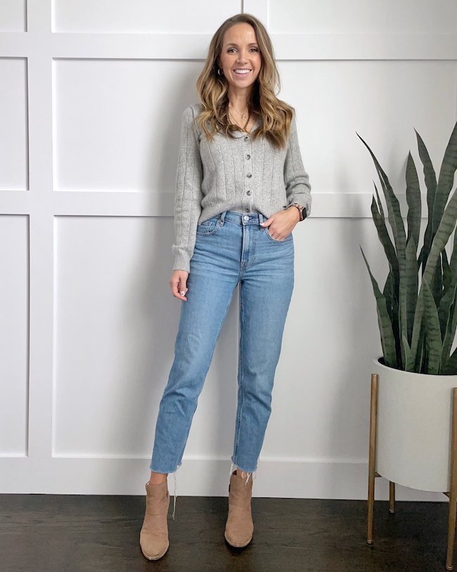 How To Style Boots With Straight Leg Jeans - an indigo day