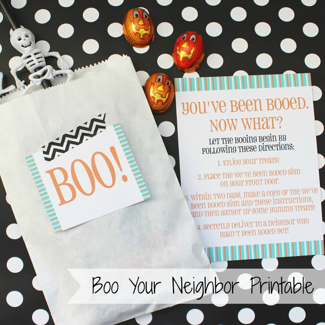 DIY Halloween booed kit