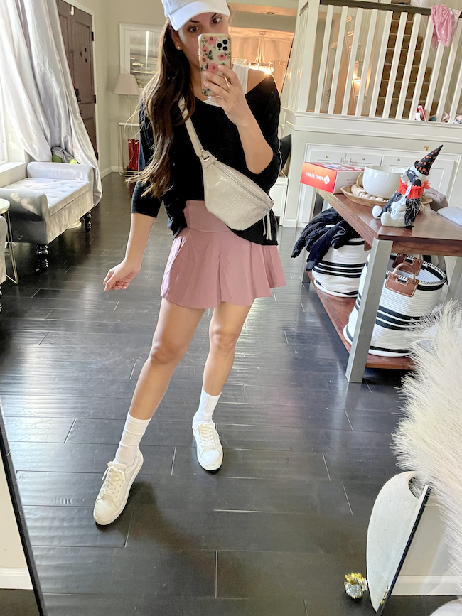 cute tennis skirt outfit