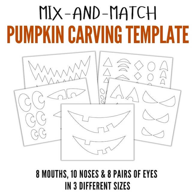 Free Pumpkin Carving Template Printables