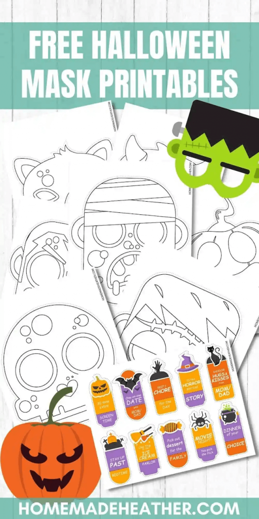 free Halloween Mask Printables