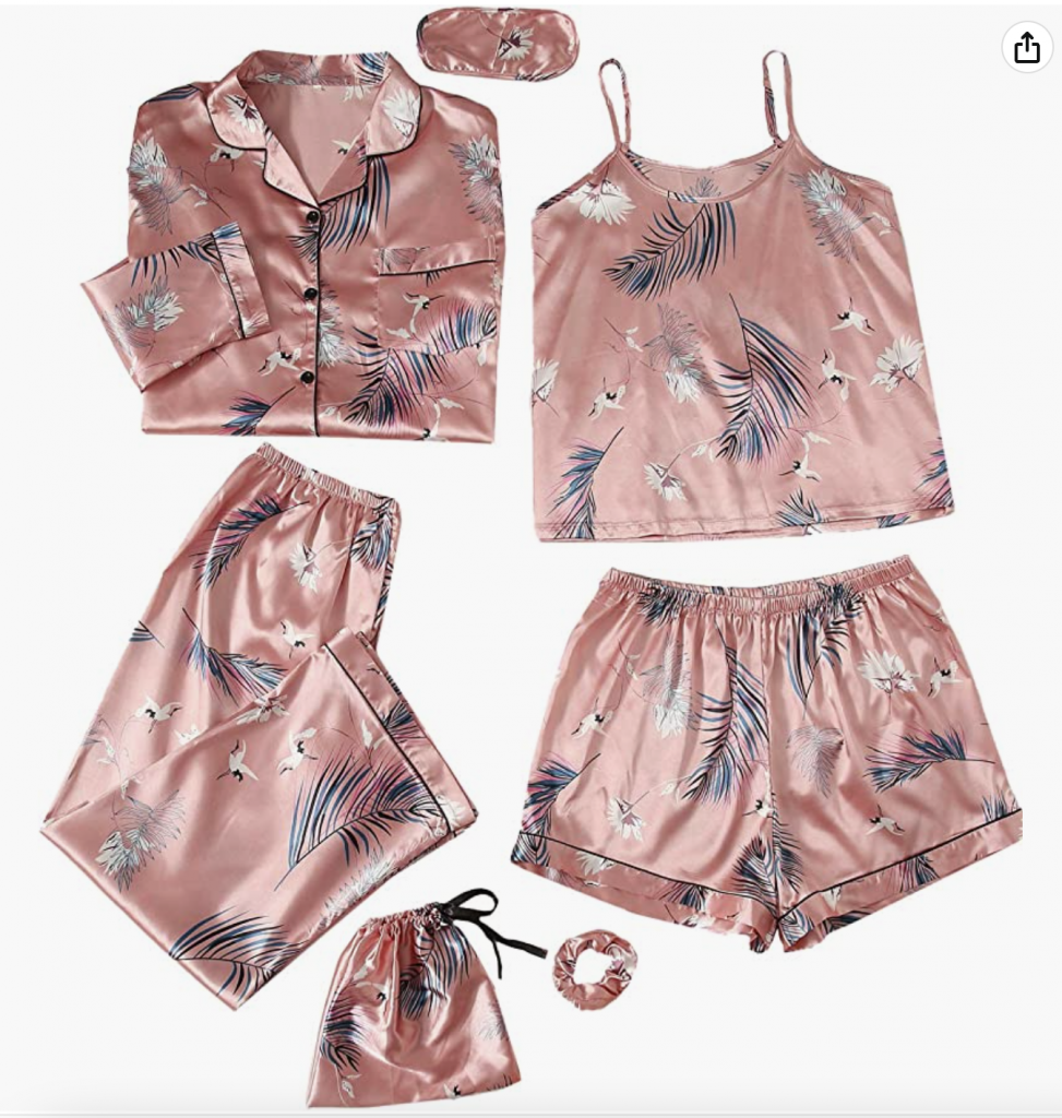 shein reviews pajama set 