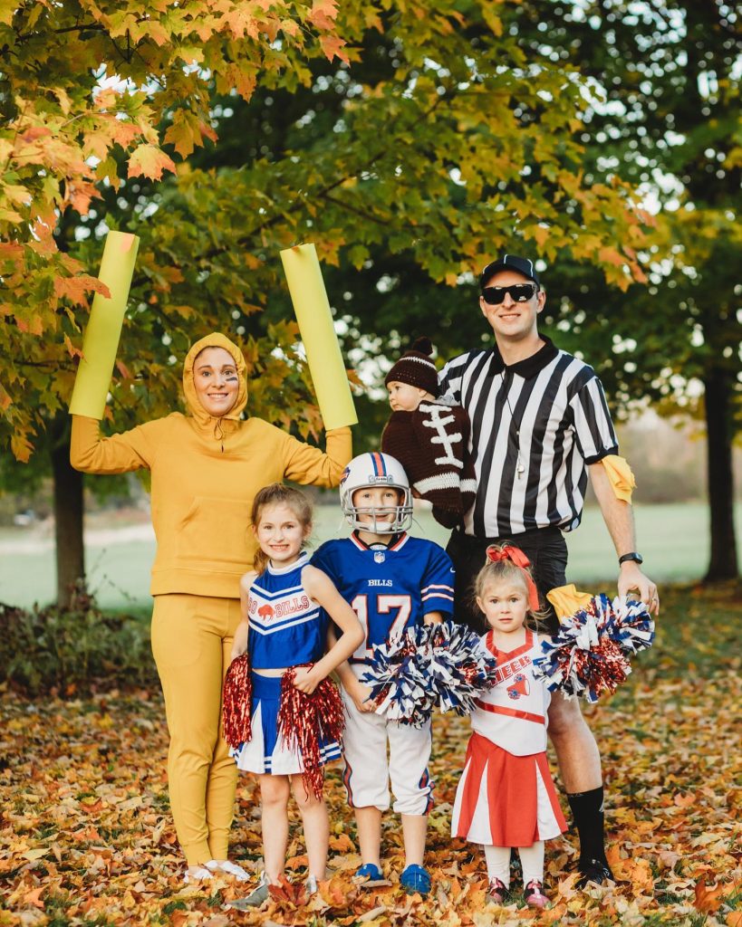 Football-inspired halloween costumes