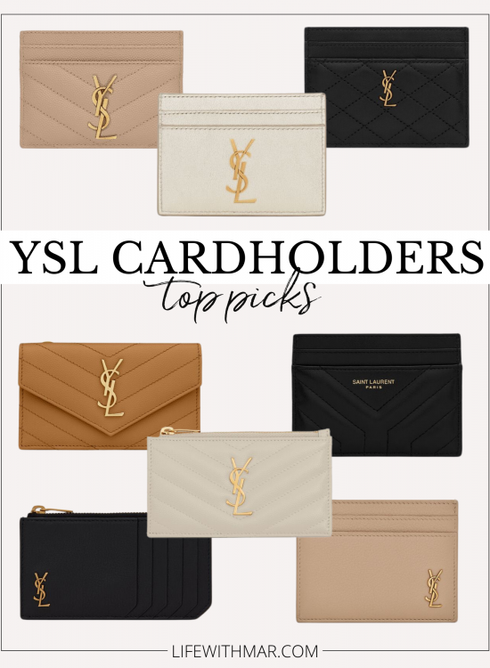 best YSL cardholders