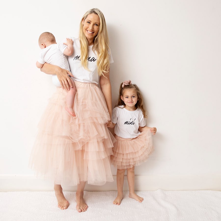 mommy and me tulle skirts