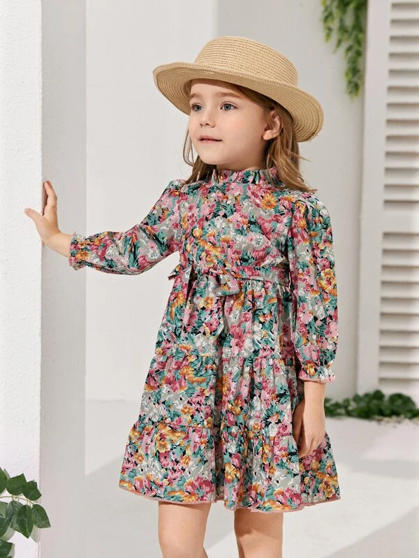 floral dress for little girl 