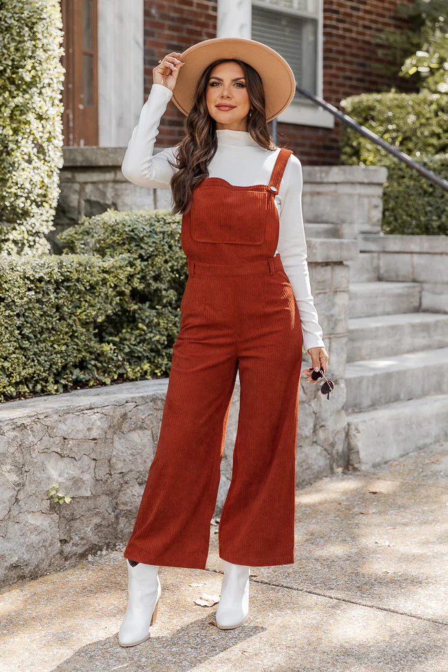 corduroy overalls for women, Matching Thanksgiving Outfits 