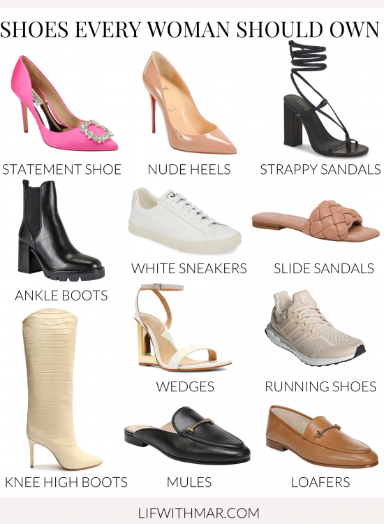 shoes every woman should own