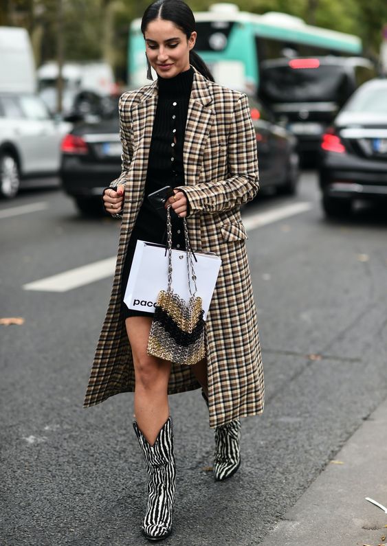 outfit with statement cowboy boots