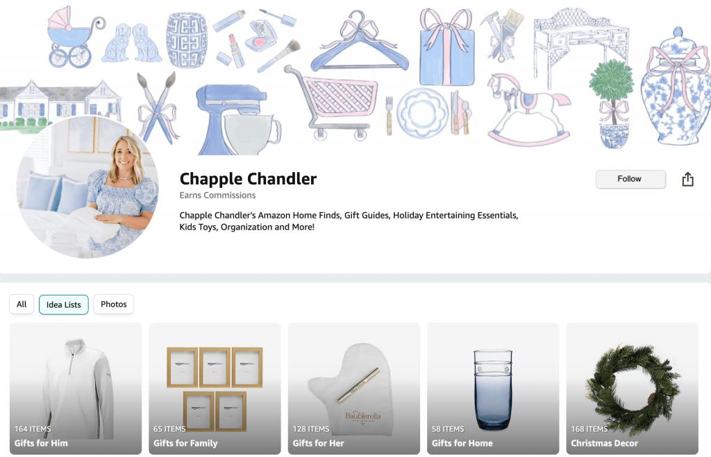 chapple chandler amazon storefront