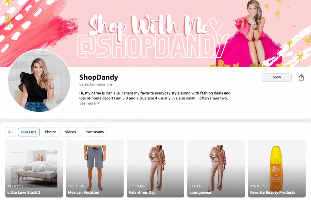 shop dandy amazon storefront