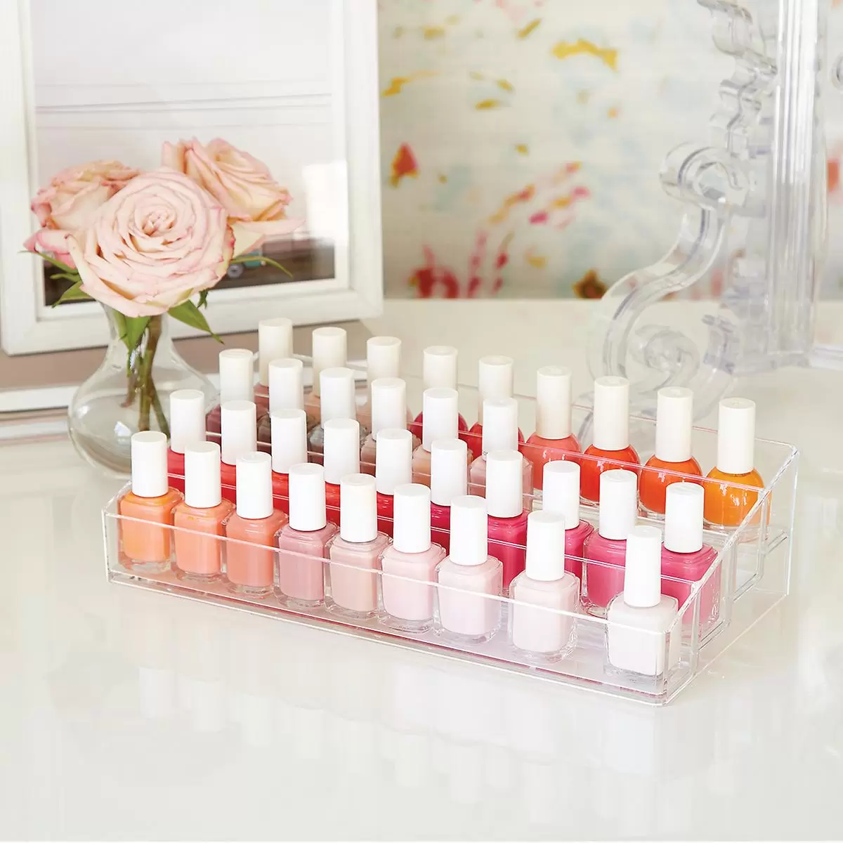 21+ Ways to Organize Your Nail Polish