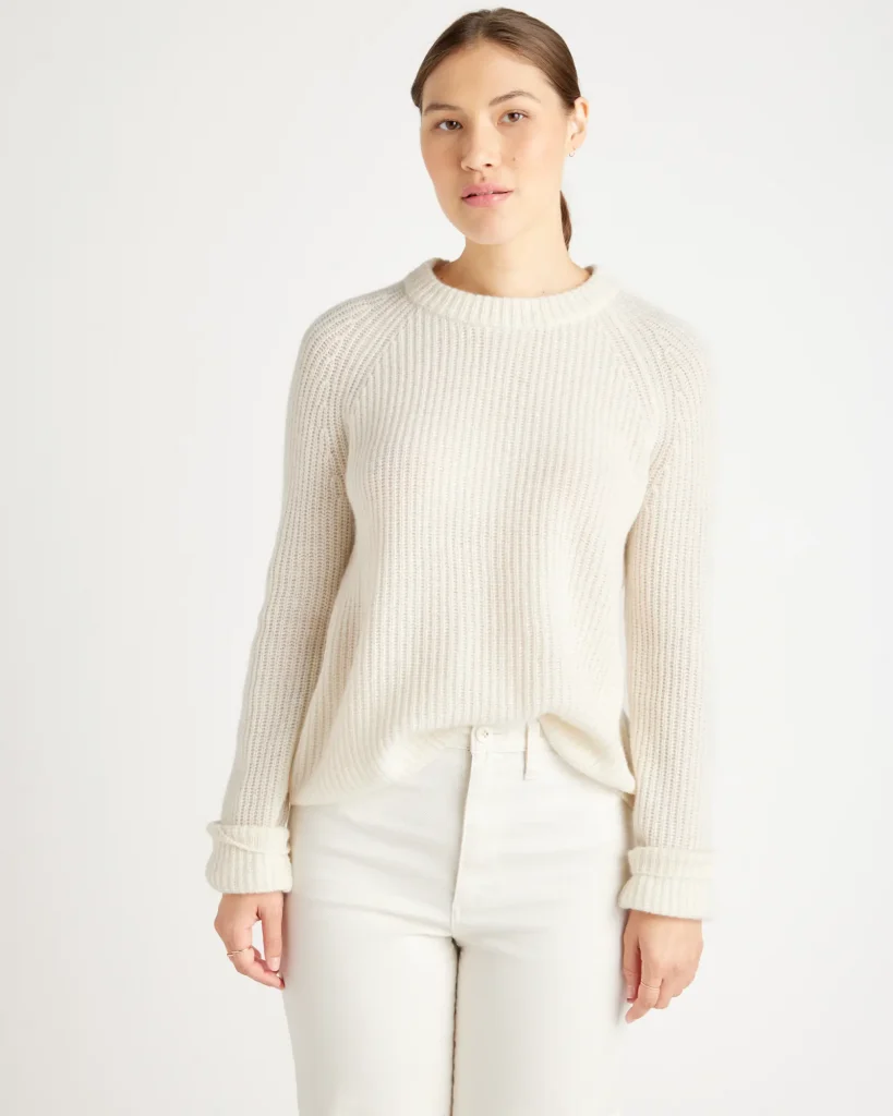 quince cashmere sweater