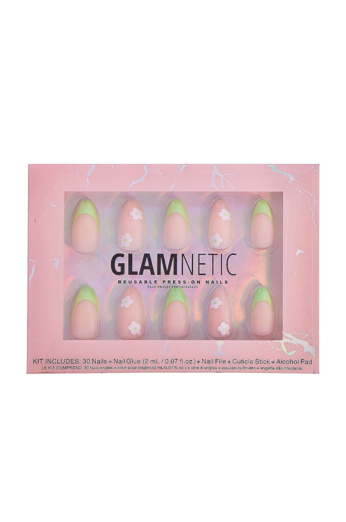 Glamnetic limelight press on nails for summer