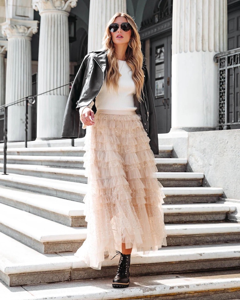 How to Wear a Tulle Skirt - Life with Mar