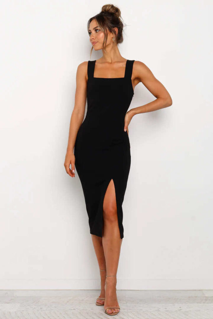 black beach wedding guest dress ideas 