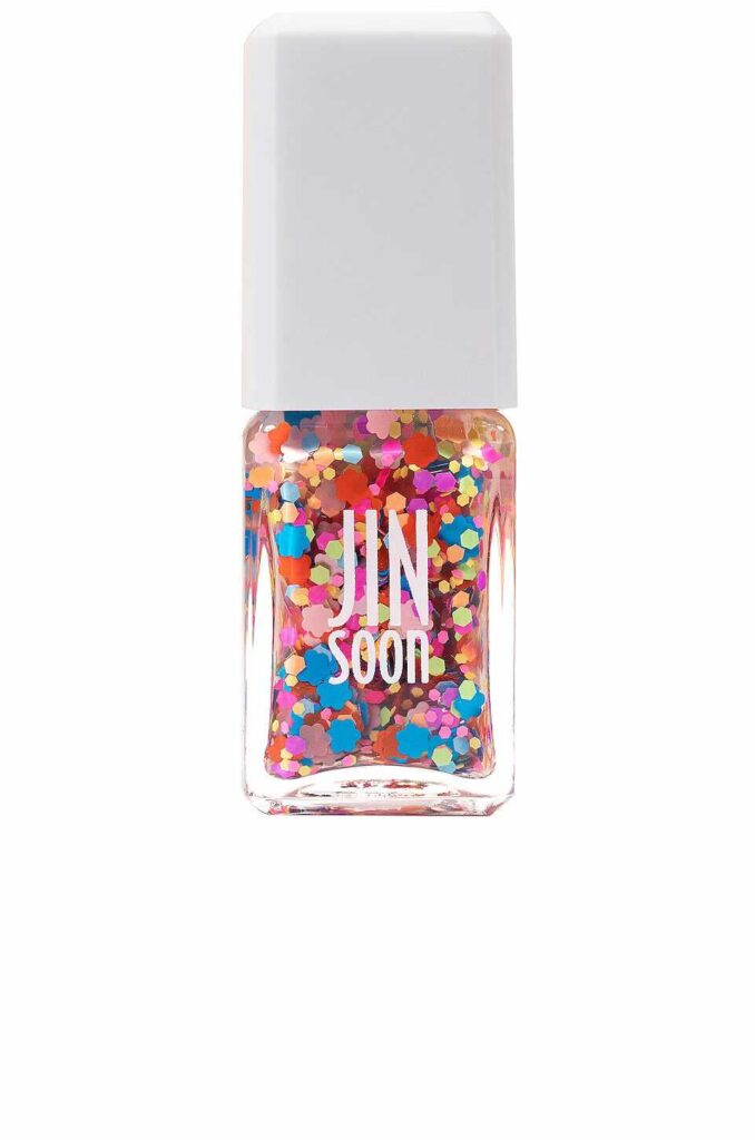 colorful glitter nail polish for back to school