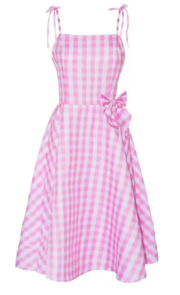 barbie movie pink gingham dress